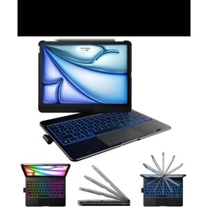typecase Touch Keyboard Case for iPad Air 11-inch (M3 2025/M2 2024)& iPad Pro 11